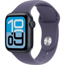 Apple Watch SE 3 40 mm, Midnight Aluminum Purple Fog Sport Band S/M